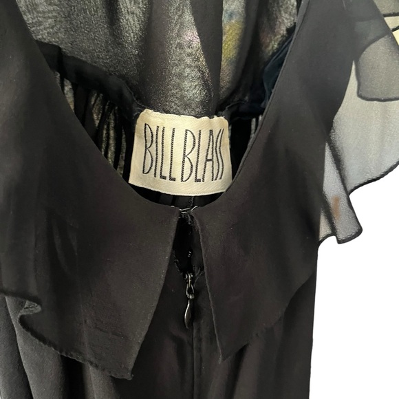 Vintage Bill Blass Silk Cocktail Dress - Size 10 - Picture 9 of 9